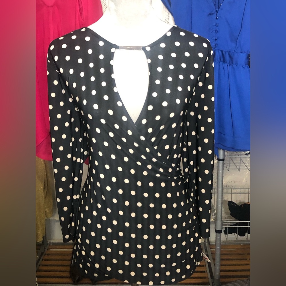 INC International Concepts long sleeve Blouse- New with Tags